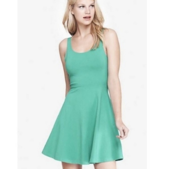 Express Dresses & Skirts - SALE: 5/25$ // Express // Teal Skater Dress
